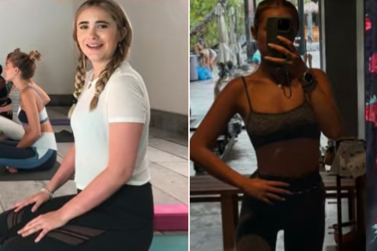 Izzy before and after