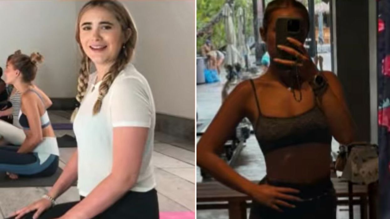 Izzy before and after