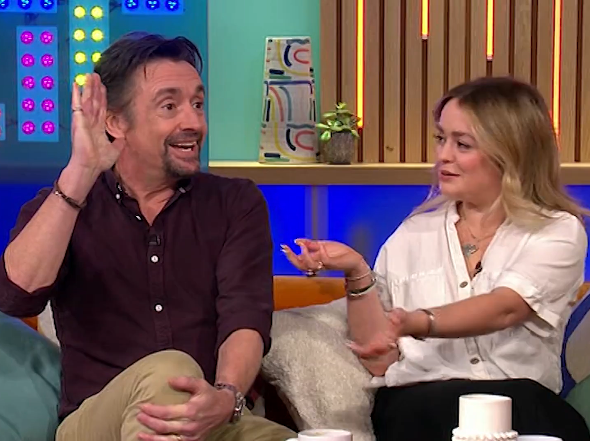 Izzy Hammond and dad Richard Hammond