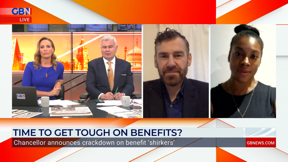 Izzy Montague and Mike Buckley appear on GB News
