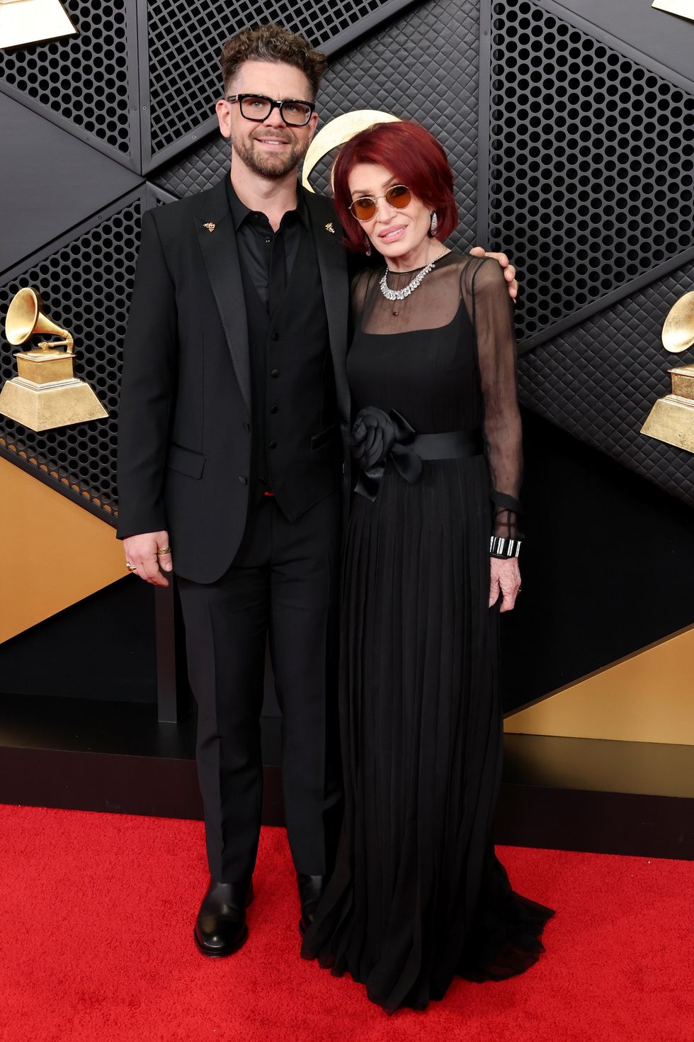 Jack and Sharon Osbourne