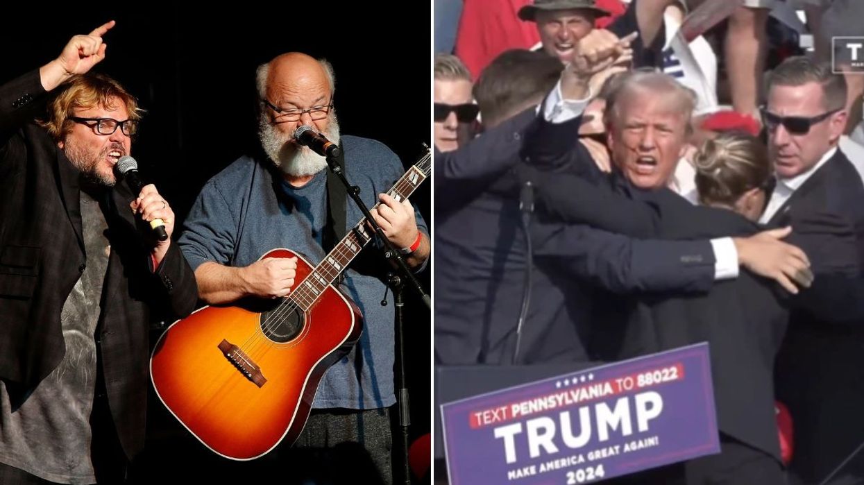 Jack Black, Kyle Gass and Donald Trump