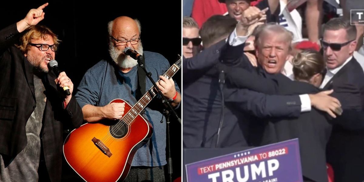 NextImg:Jack Black bandmate sparks outrage over Trump shooting joke hours after assassination attempt