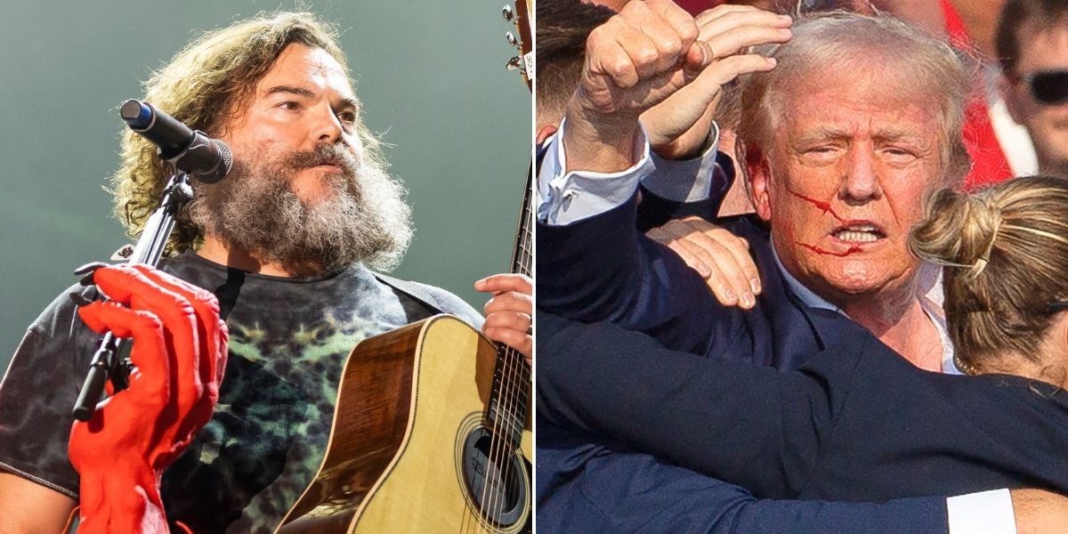 NextImg:Jack Black axes Tenacious D tour after being 'blindsided' by bandmate's 'disgusting' Trump shooting remark