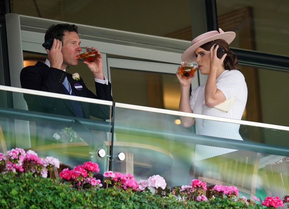 Jack Brooksbank and Princess Eugenie