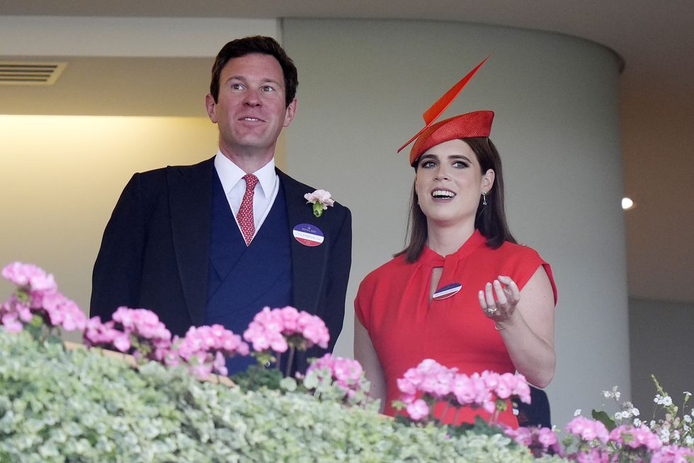 Jack Brooksbank and Princess Eugenie