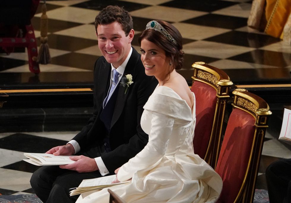 Jack Brooksbank and Princess Eugenie