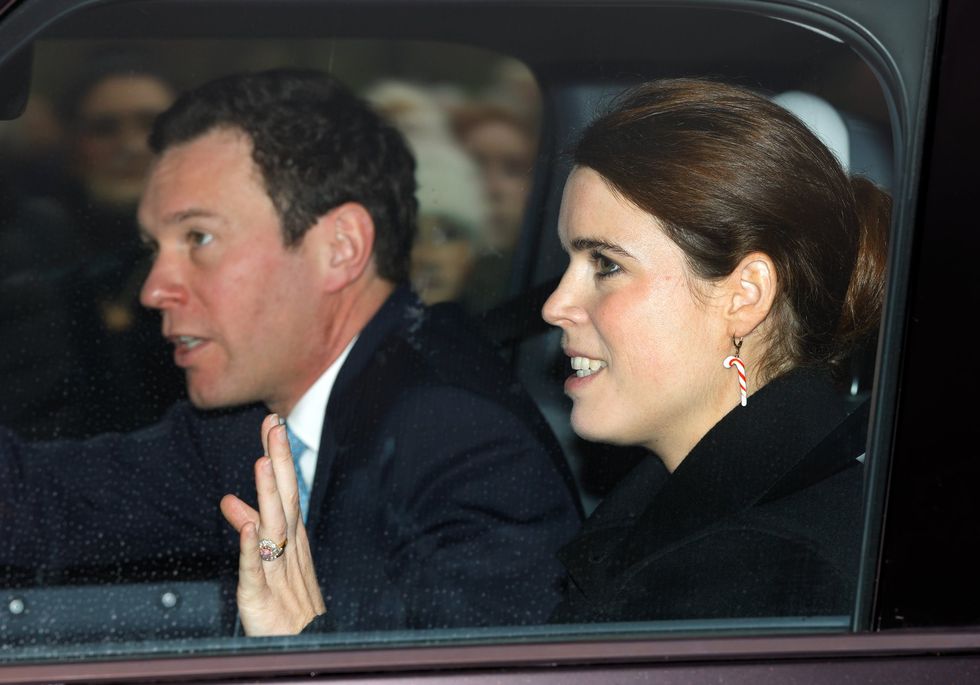 Jack Brooksbank and Princess Eugenie