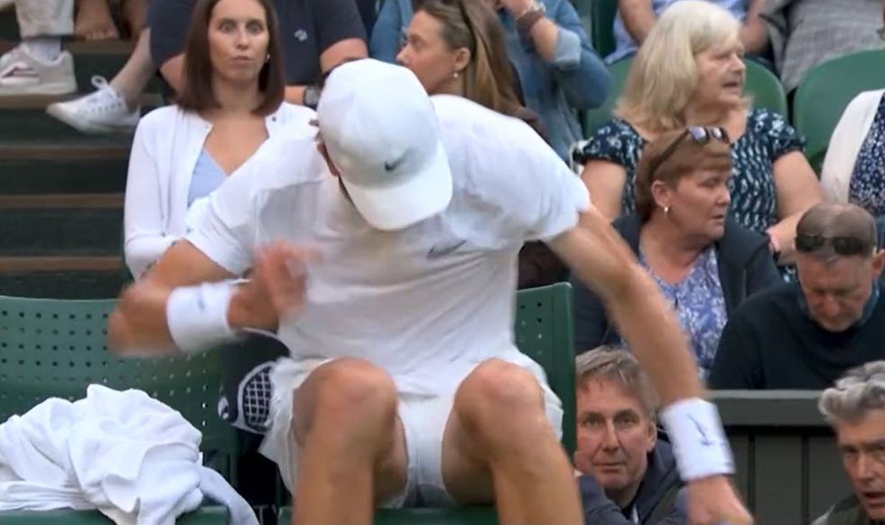 Jack Draper looked in control of the fourth set