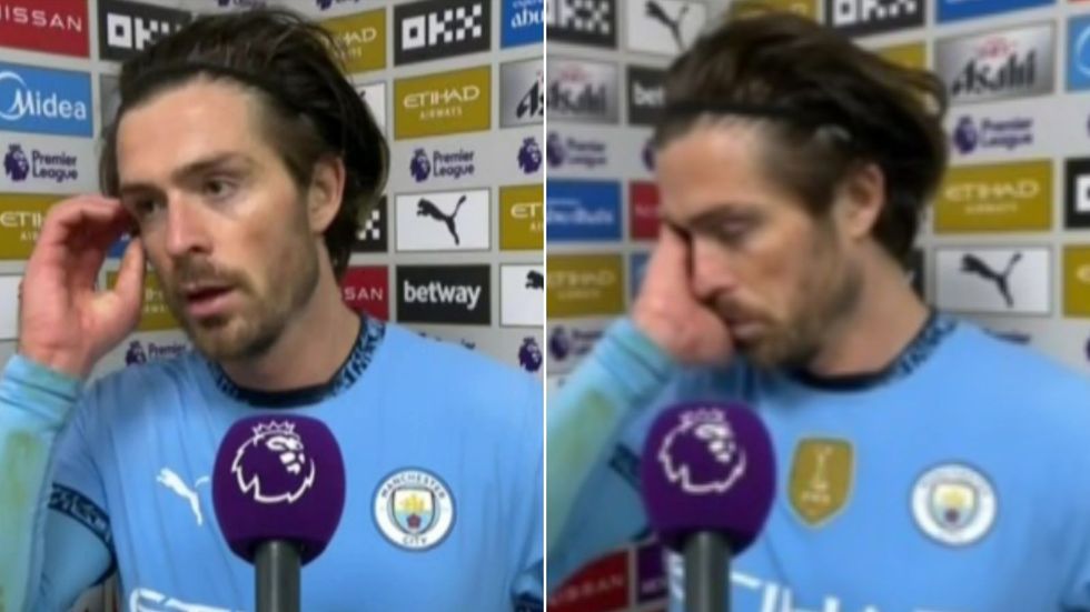 Jack Grealish Man City Leicester