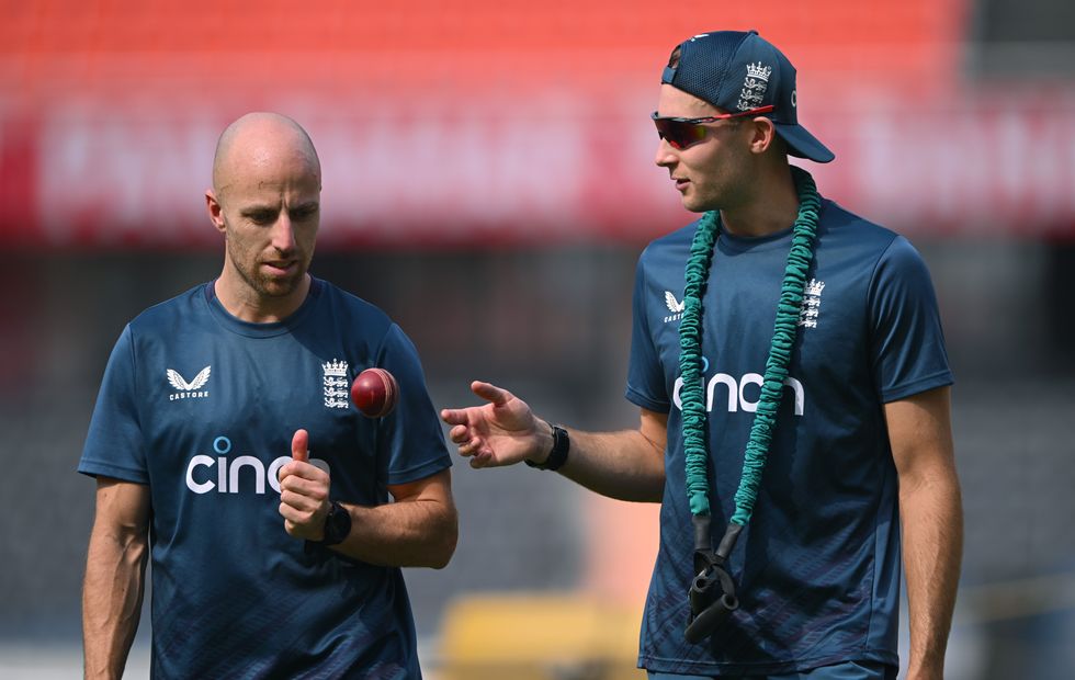 Jack Leach and Tom Hartley