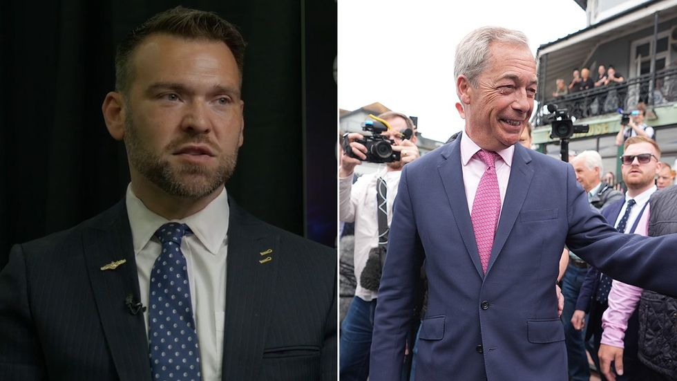 Jack Posobiec and Nigel Farage