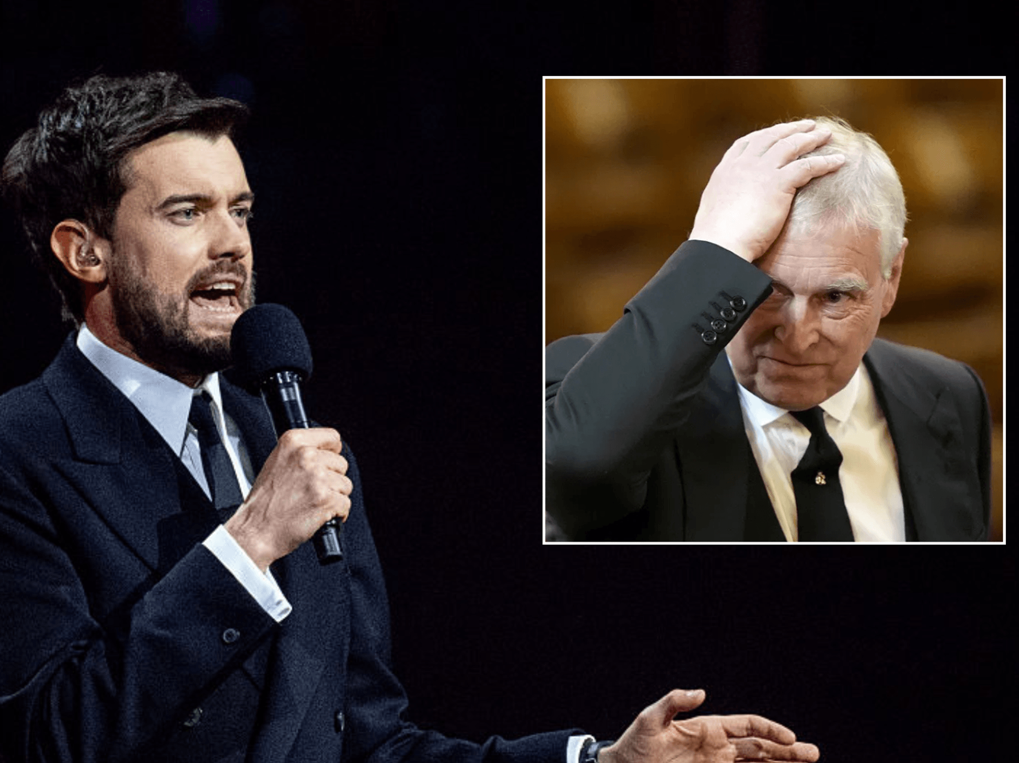 Jack Whitehall, Andrew Mountbatten-Windsor