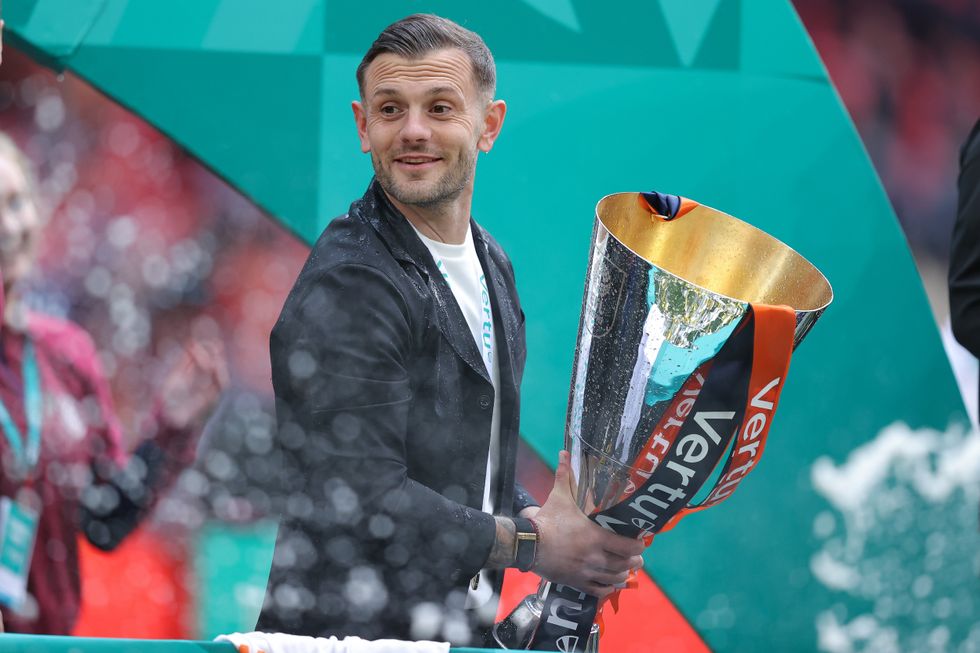Jack Wilshere has led Luton Town to silverware