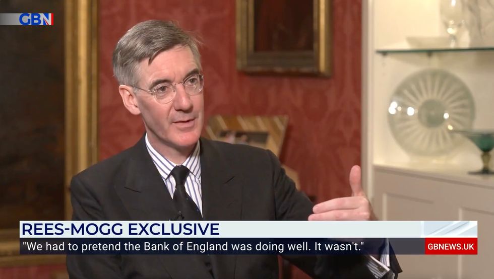 Jacob Rees-Mogg accused the Bank of England of having \%22let down\%22 the country