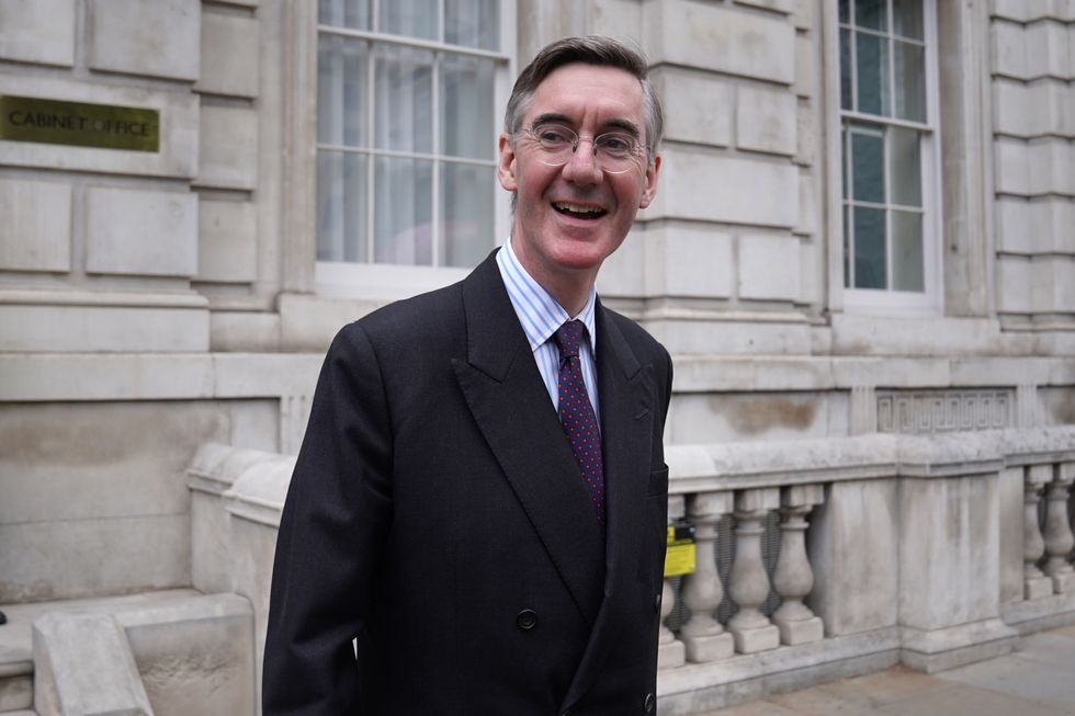 Jacob Rees-Mogg accuses Mr Sunak of being a 'much lamented socialist chancellor.'
