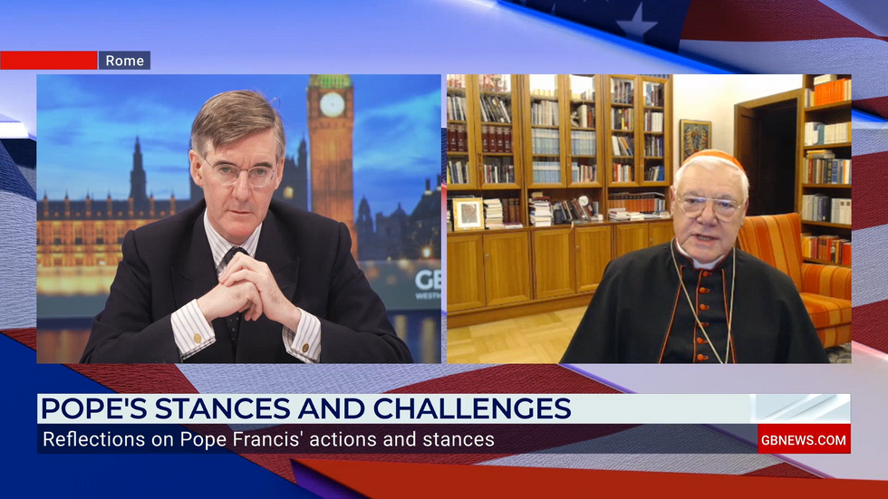 Jacob Rees-Mogg and Cardinal Muller