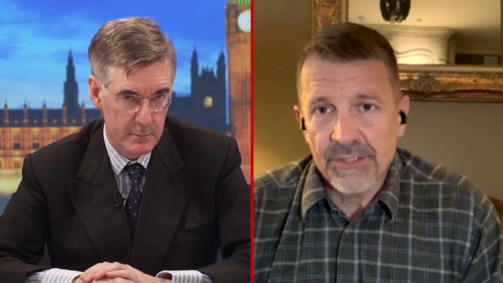 Jacob Rees-Mogg and Eric Prince