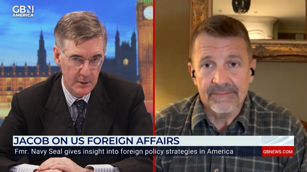 Jacob Rees-Mogg and Erik Prince