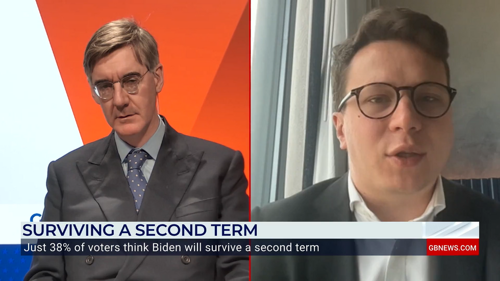 Jacob Rees-Mogg and James Johnson