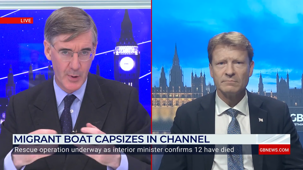 Jacob Rees-Mogg and Richard Tice
