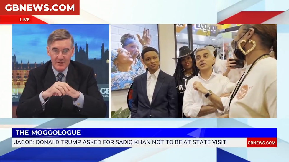 Jacob Rees-Mogg and Sadiq Khan