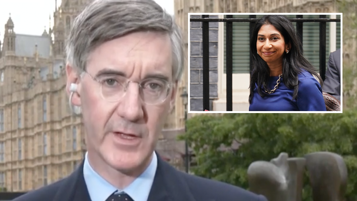 Jacob Rees-Mogg and Suella Braverman