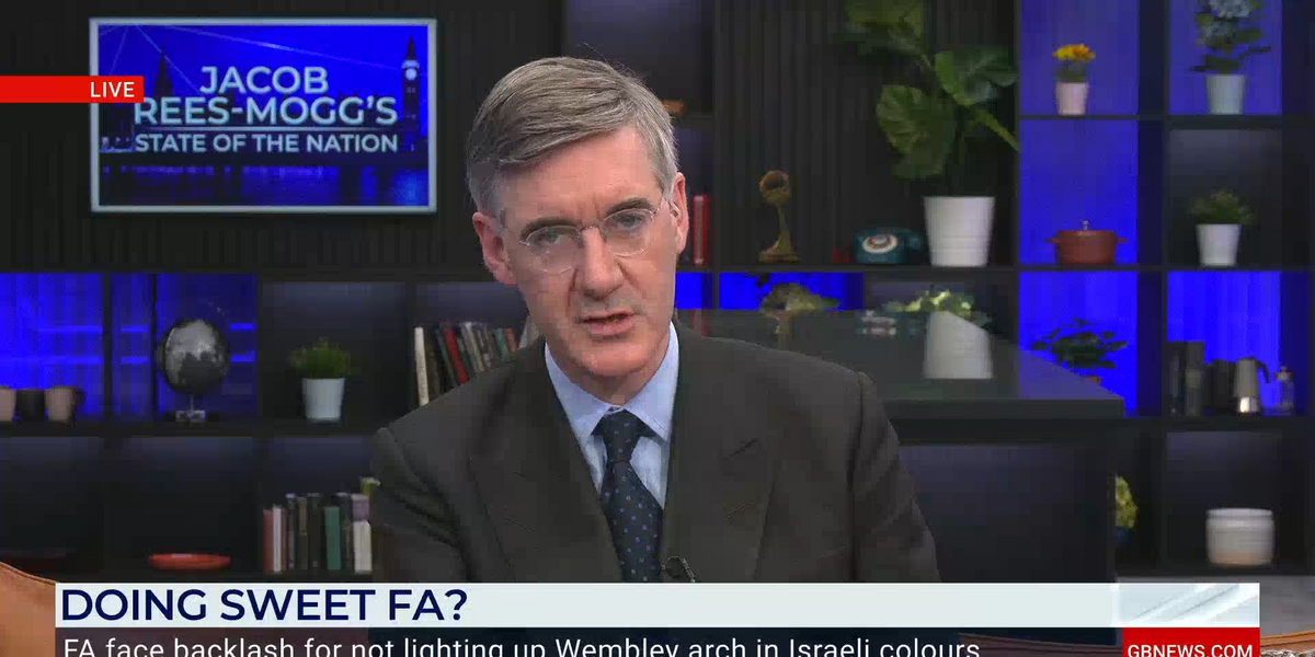NextImg:FA blasted by Jacob Rees-Mogg over failure to show solidarity with Israel