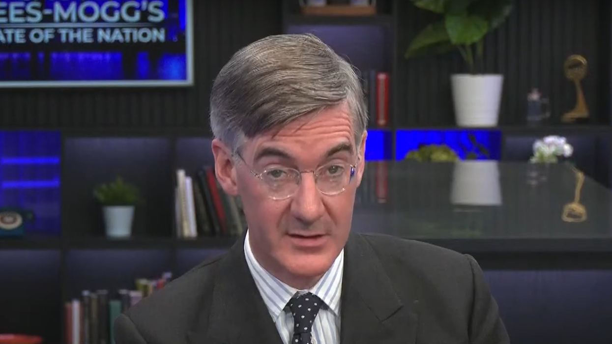 Jacob Rees-Mogg discussing the privileges committee