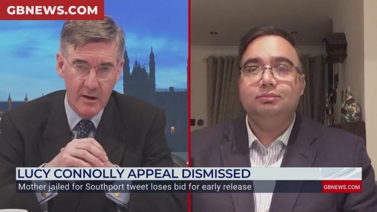 Jacob Rees-Mogg GRILLS human rights lawyer who defends Lucy Connolly prison sentence: 'Two-tier justice!'