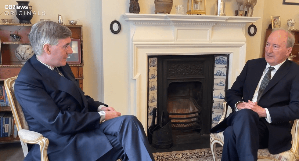 Jacob Rees-Mogg interviews Lord Charles Moore