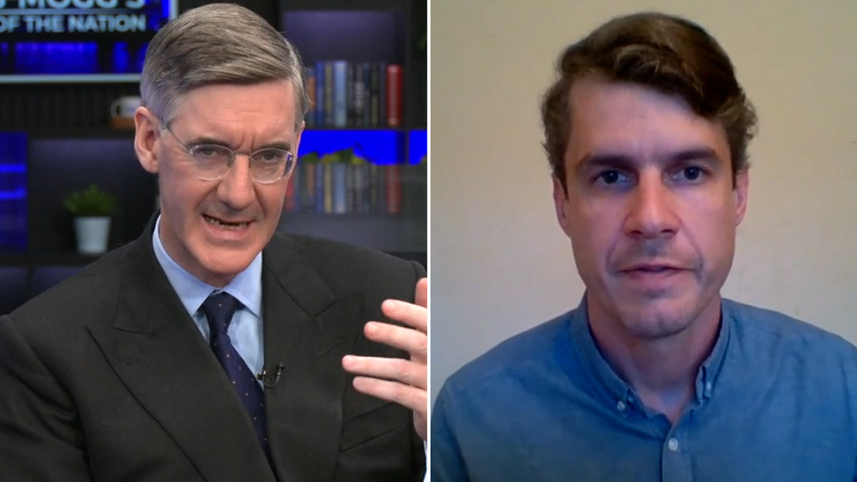 Jacob Rees-Mogg (Left) and Dr Patrick Hart (right)