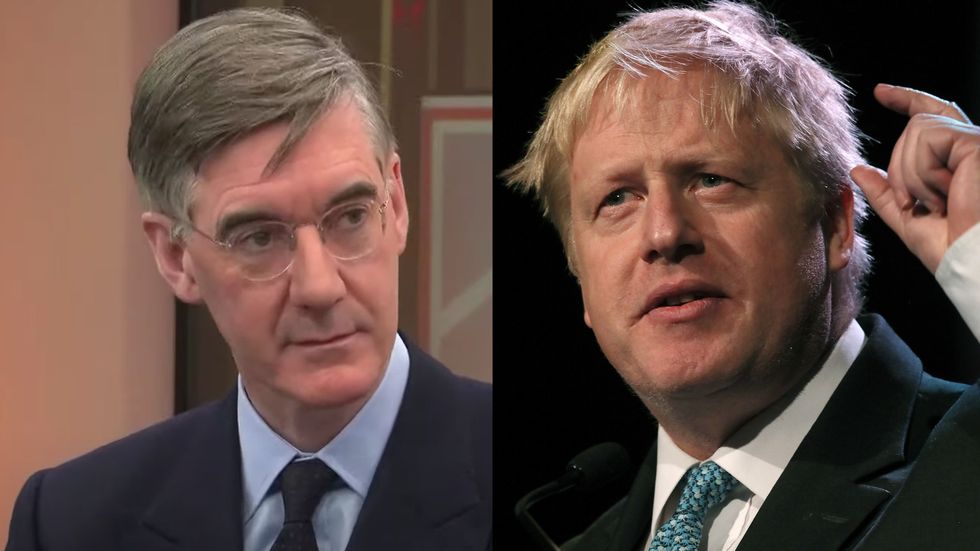 Jacob Rees-Mogg previously worked in Boris Johnson's cabinet