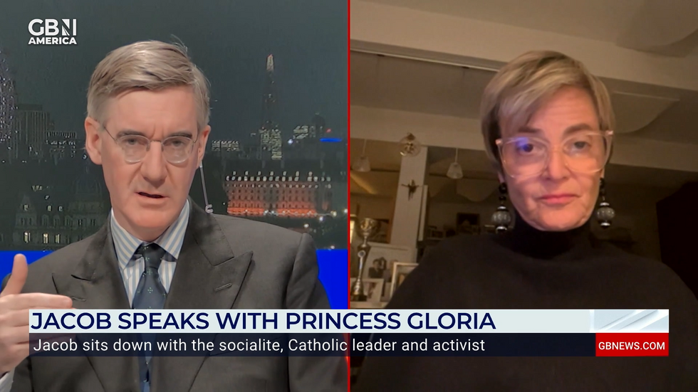 Jacob Rees-Mogg, Princess Gloria