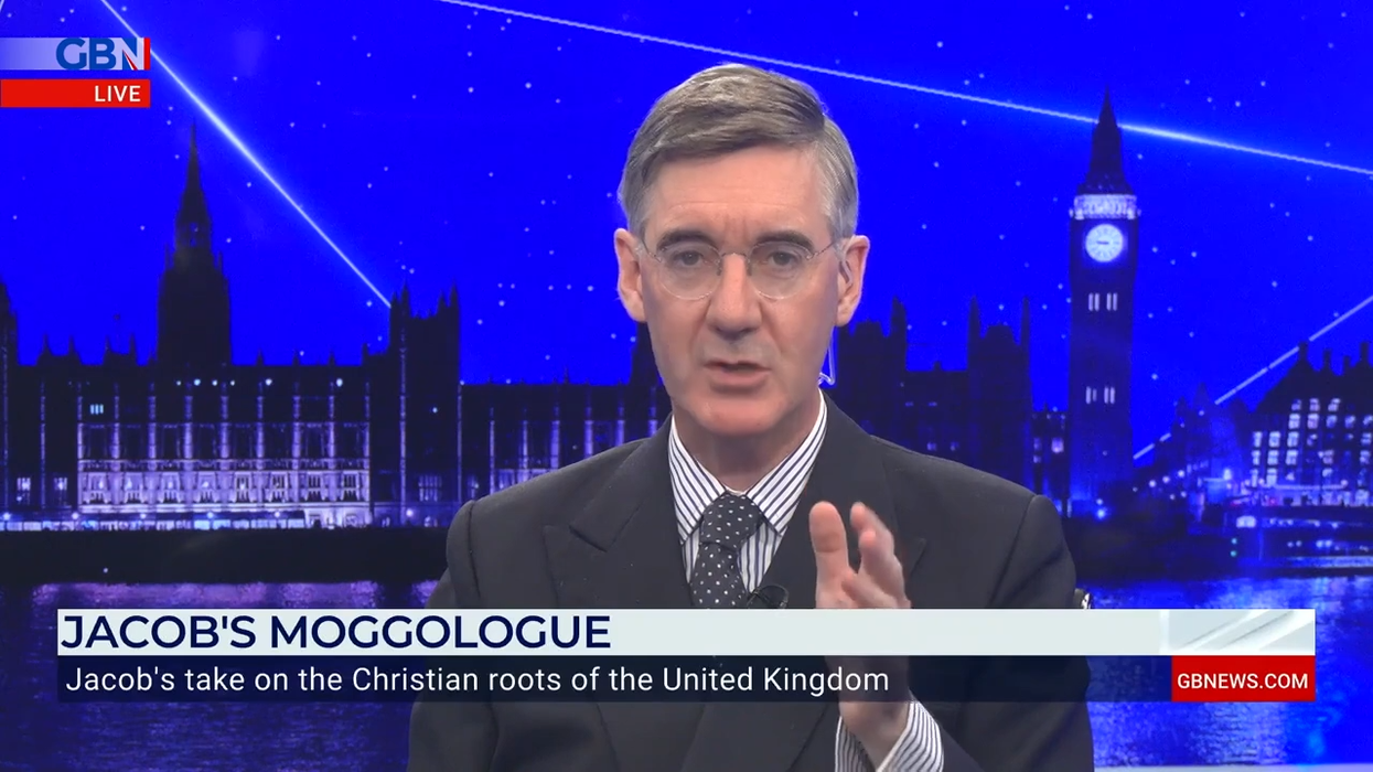 Jacob Rees-Mogg speaks on GB News
