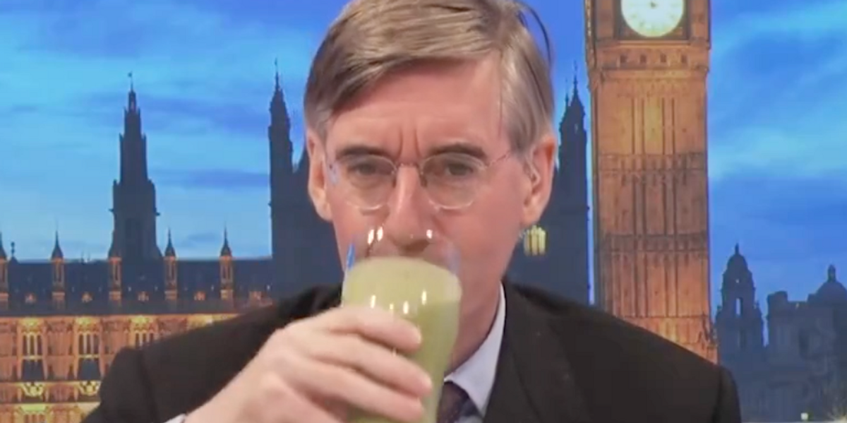 NextImg:Watch the hilarious moment Jacob Rees-Mogg tries a smoothie for the first time