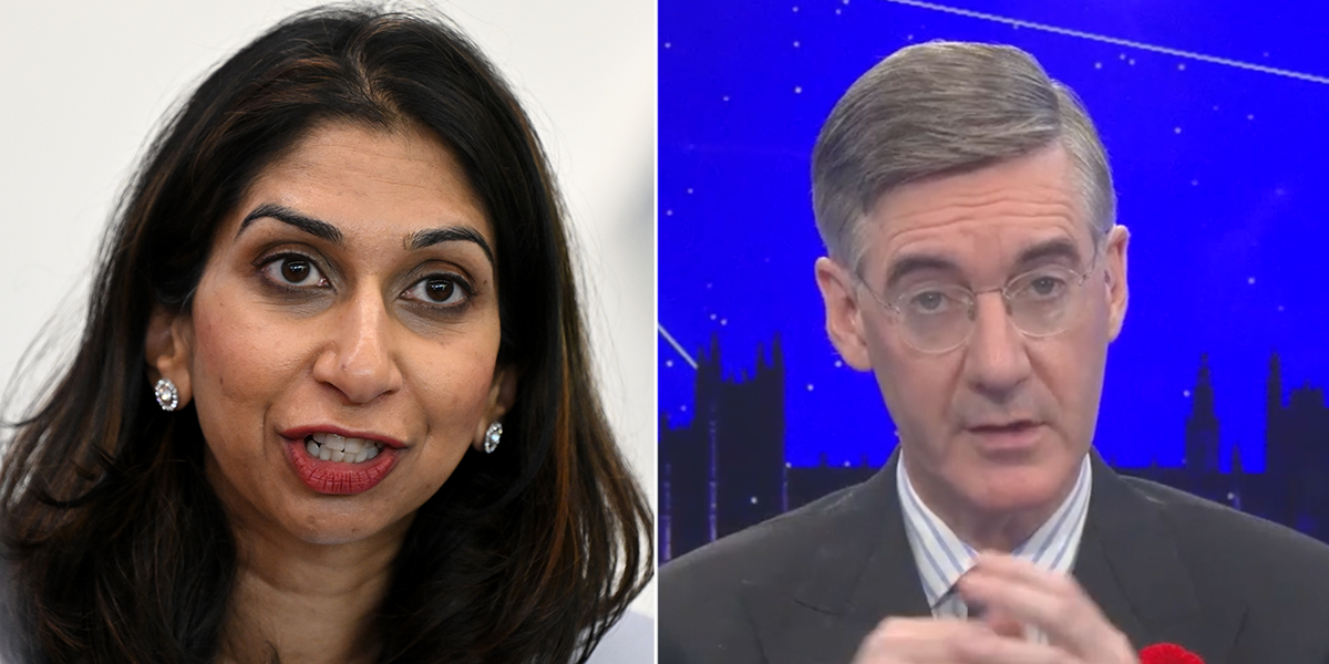 NextImg:Sir Jacob Rees-Mogg backs Suella Braverman: ‘policing needs to be impartial’