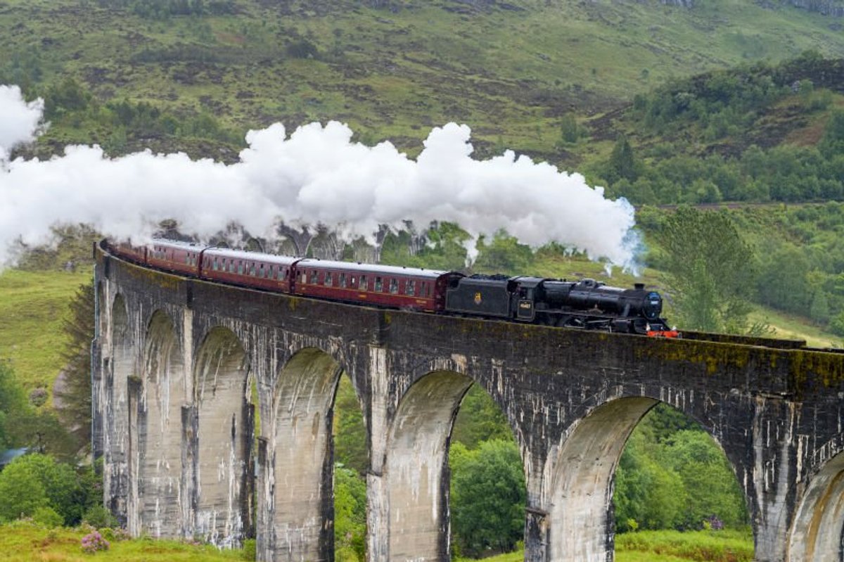 Jacobite steam train