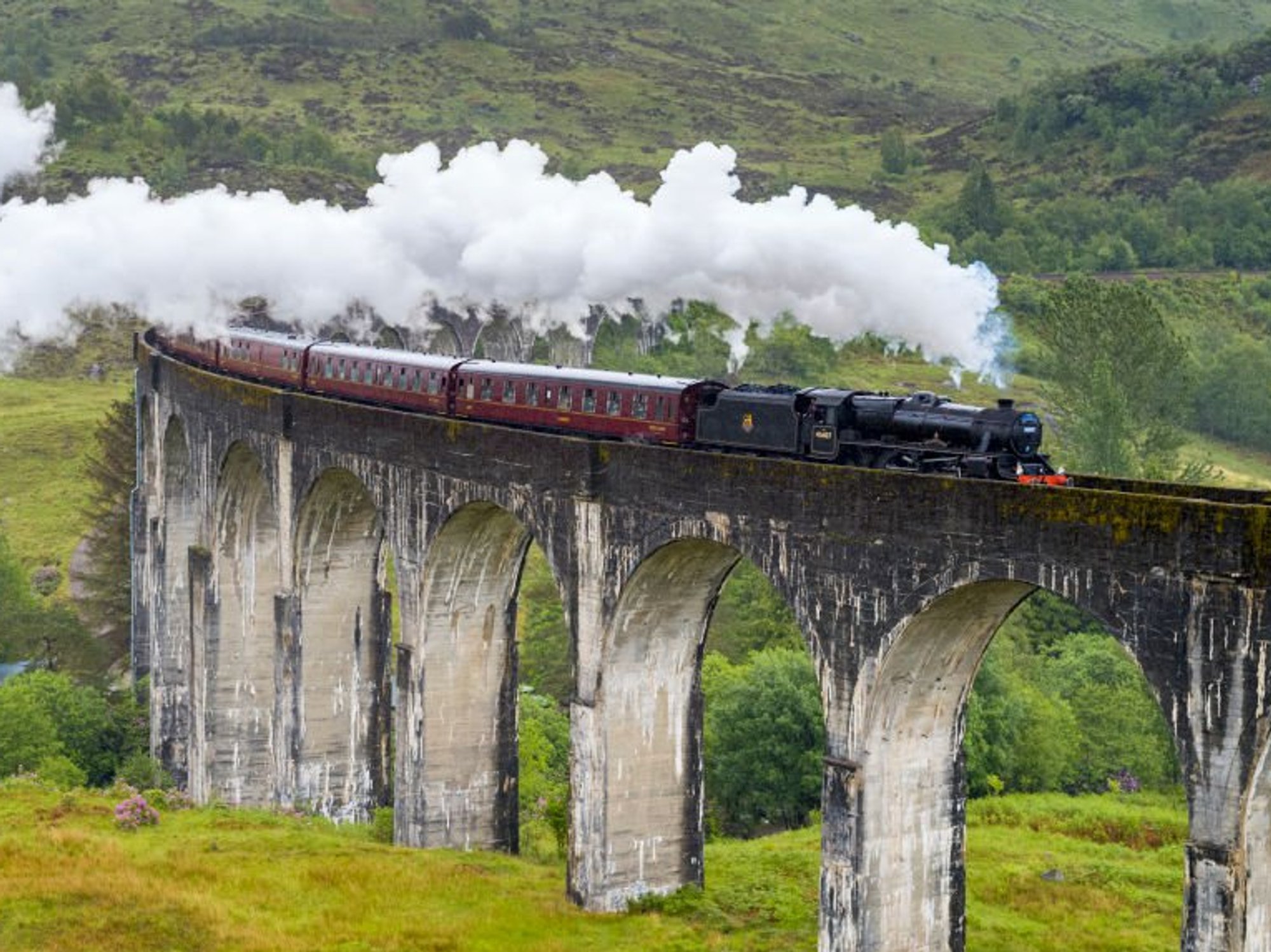 Jacobite steam train