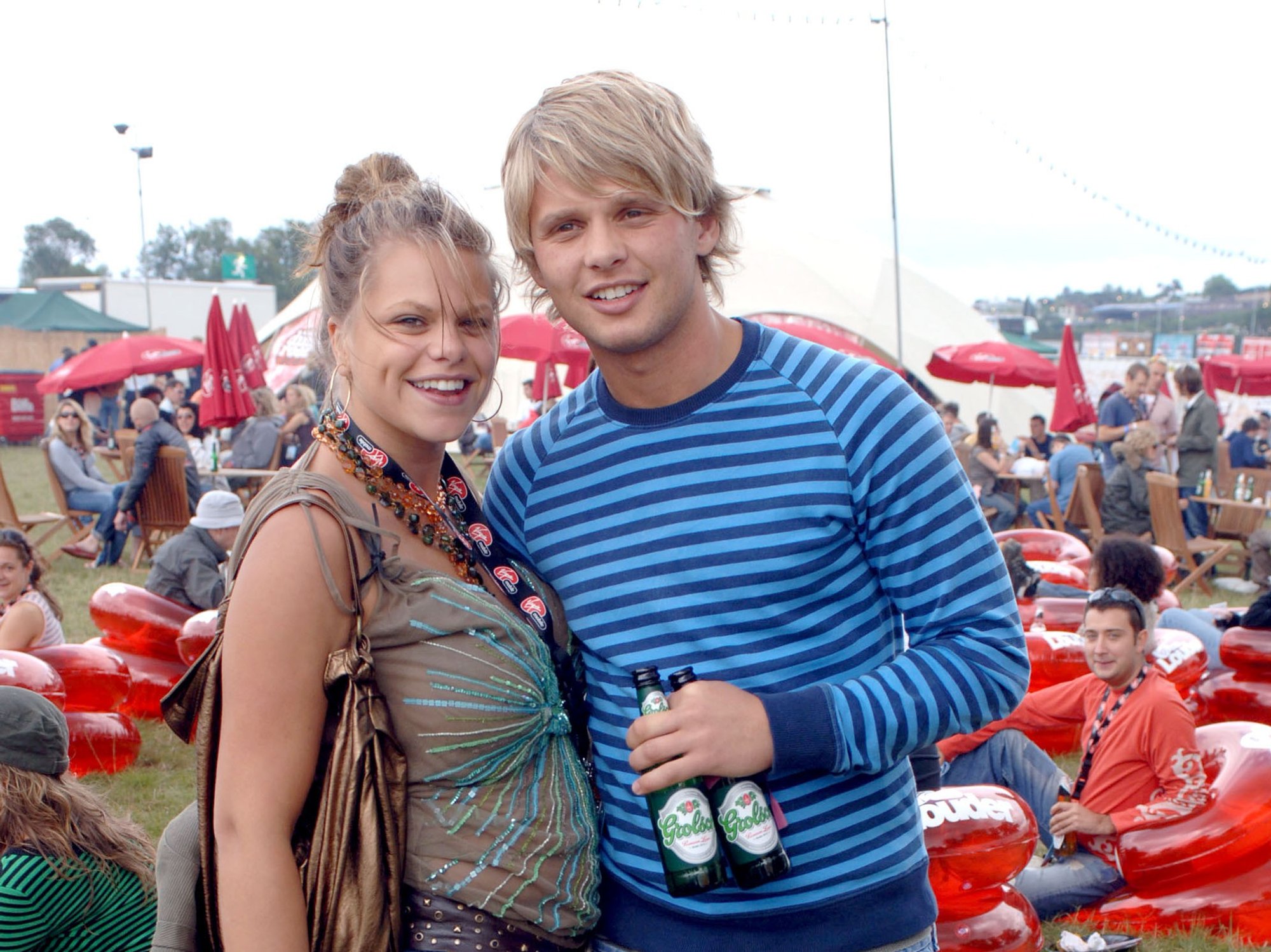 Jade Goody and Jeff Brazier