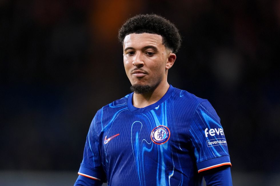 Jadon Sancho Aston Villa Man United