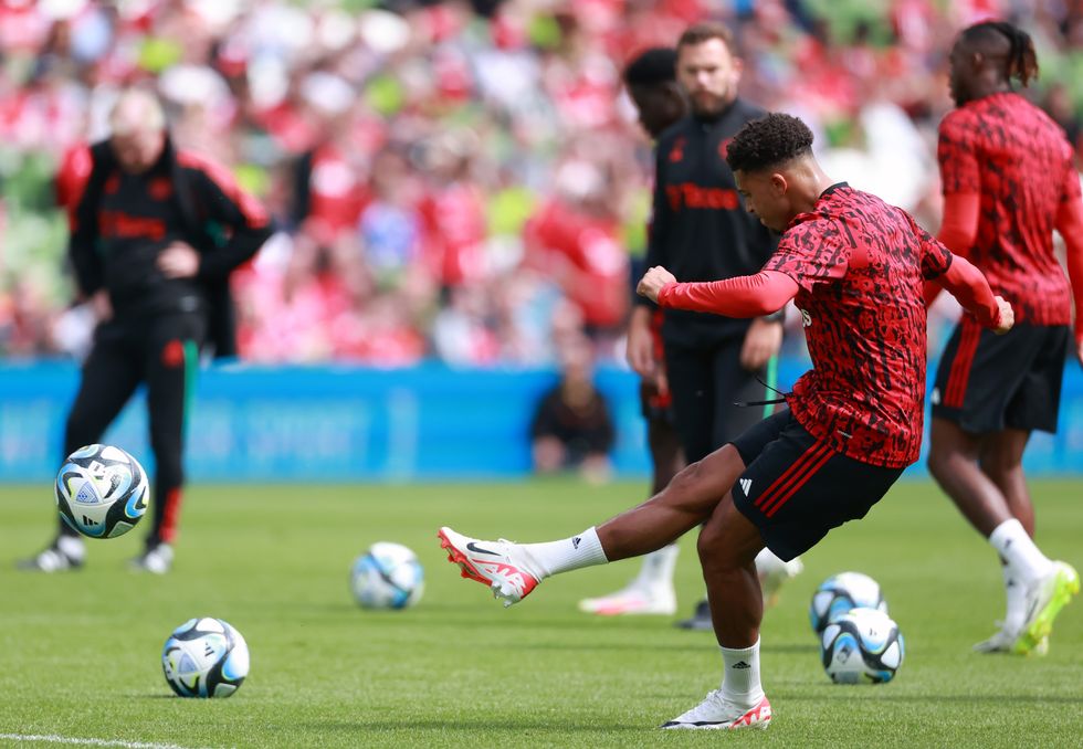 Jadon Sancho Man Utd