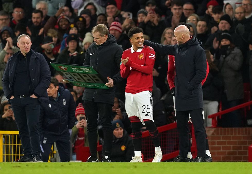 Jadon Sancho Man Utd