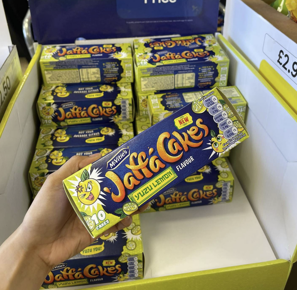 Jaffa Cakes - Yuzu Lemon