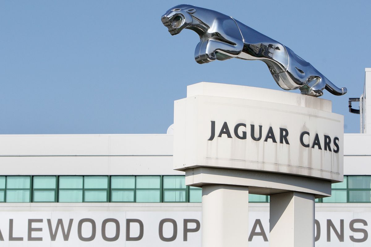 Jaguar Land Rover factory in Halewood