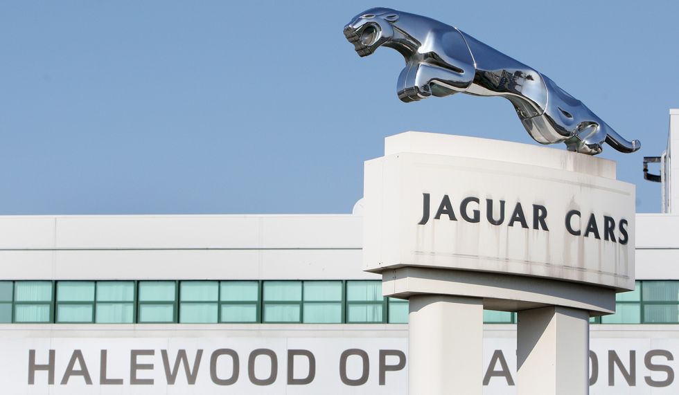 Jaguar Land Rover factory in Halewood