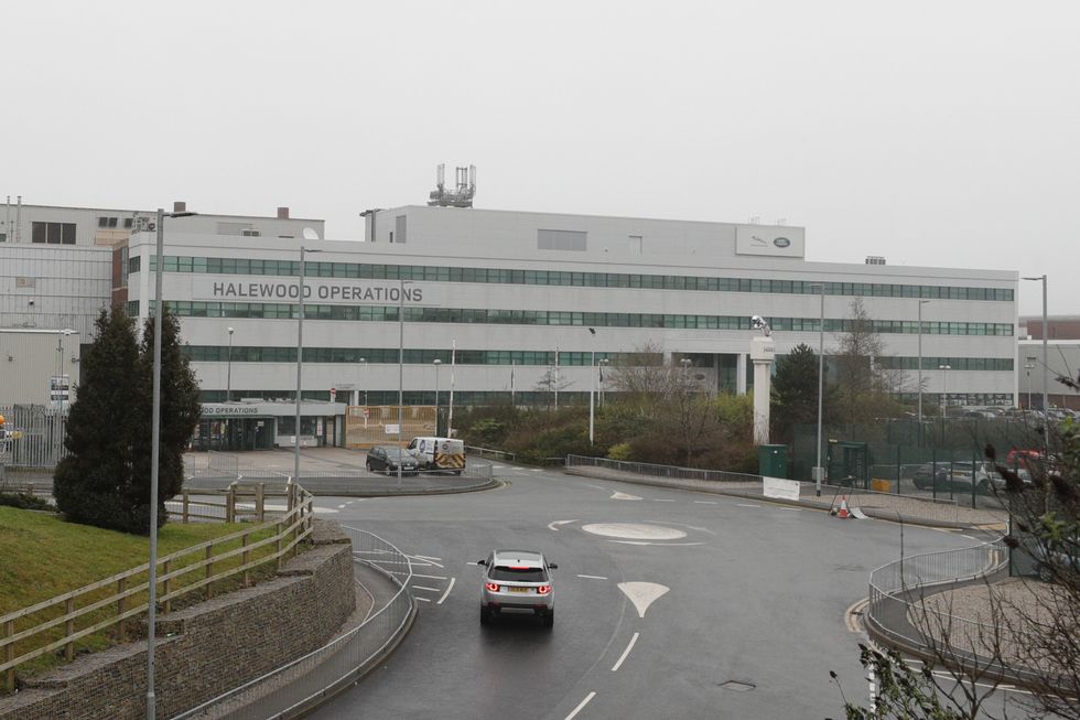Jaguar Land Rover's Halewood Plant