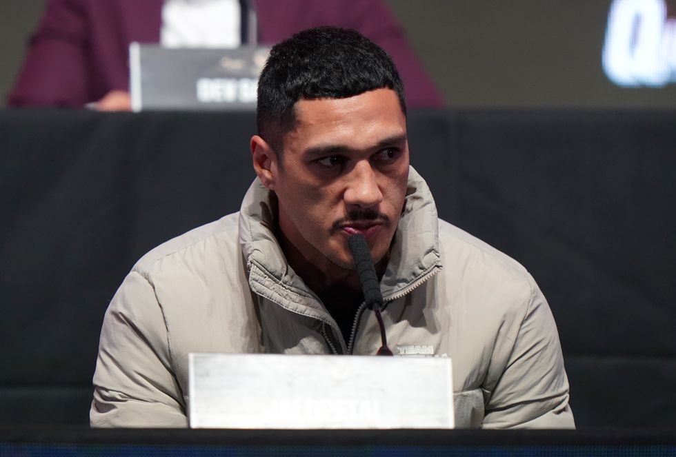 Jai Opetaia has pulled out of the training camp