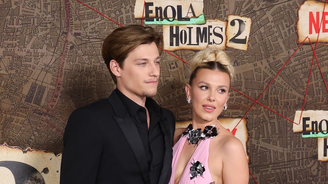 Jake Bongiovi and Millie Bobby Brown