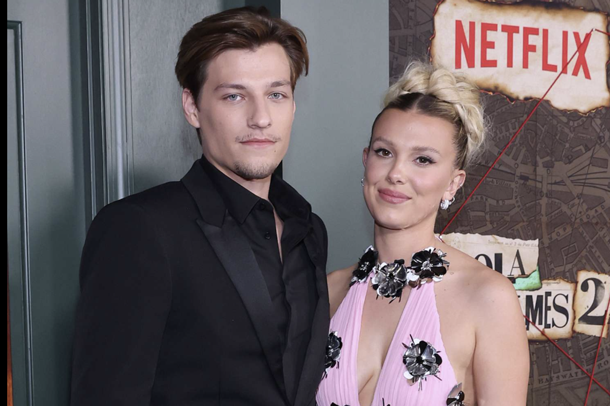 Jake Bongiovi and Millie Bobby Brown